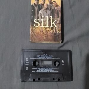 Vtg 1996 SILK Don't Rush/Yes Single Cassette Tape